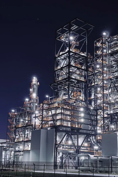 迫力の工場夜景メイン画像