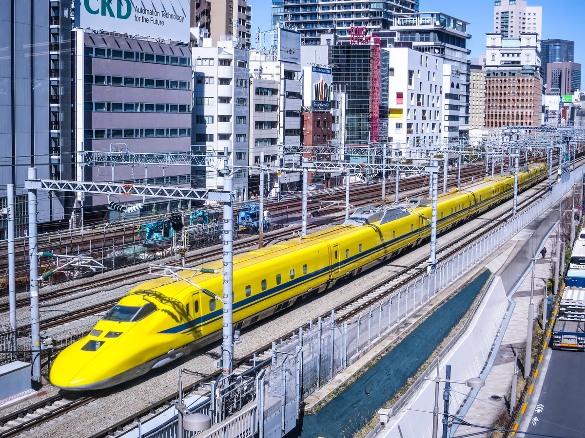 投稿写真：都心のドクターイエロー