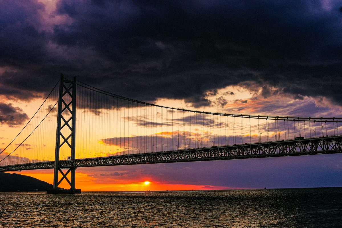 投稿写真：明石海峡大橋