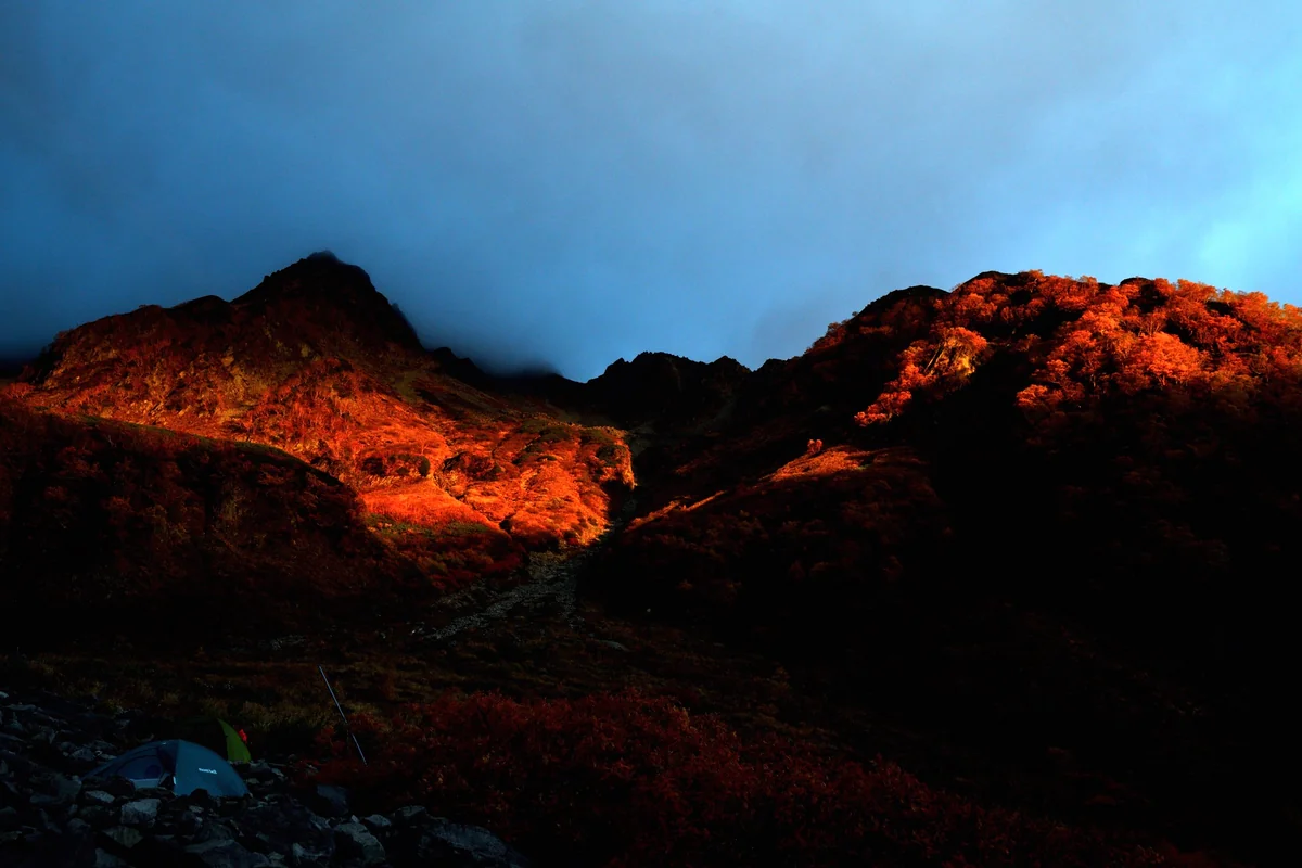 投稿写真：涸沢モルゲンロート