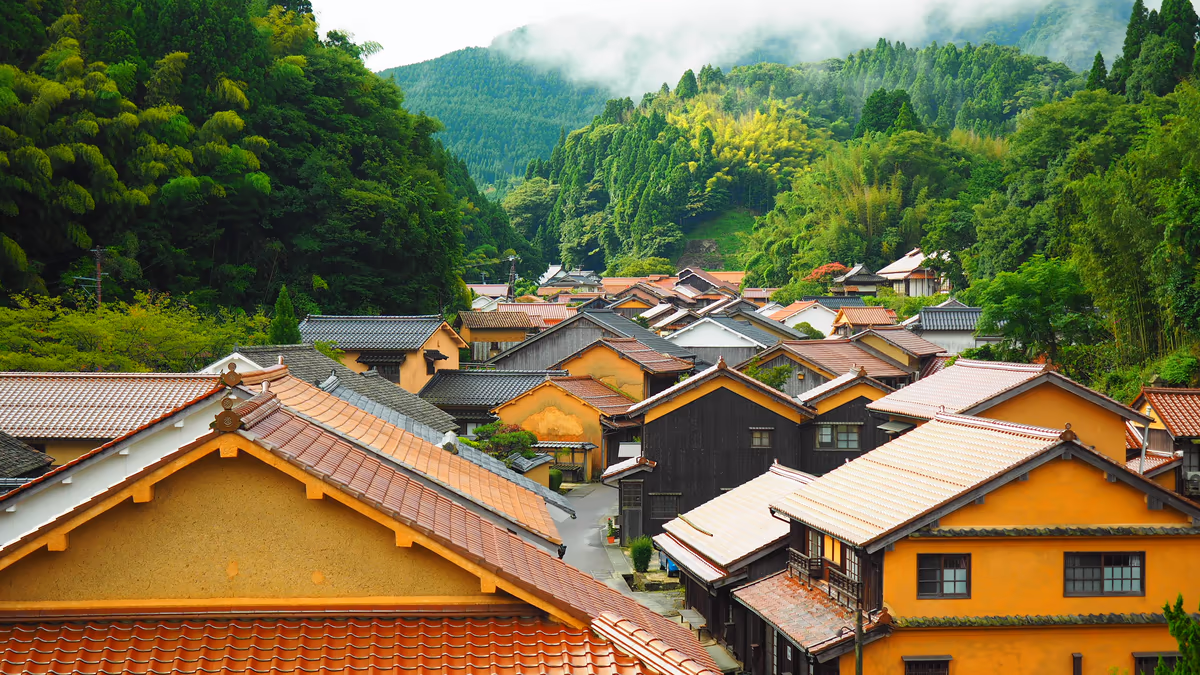 投稿写真：石見銀山の街並み