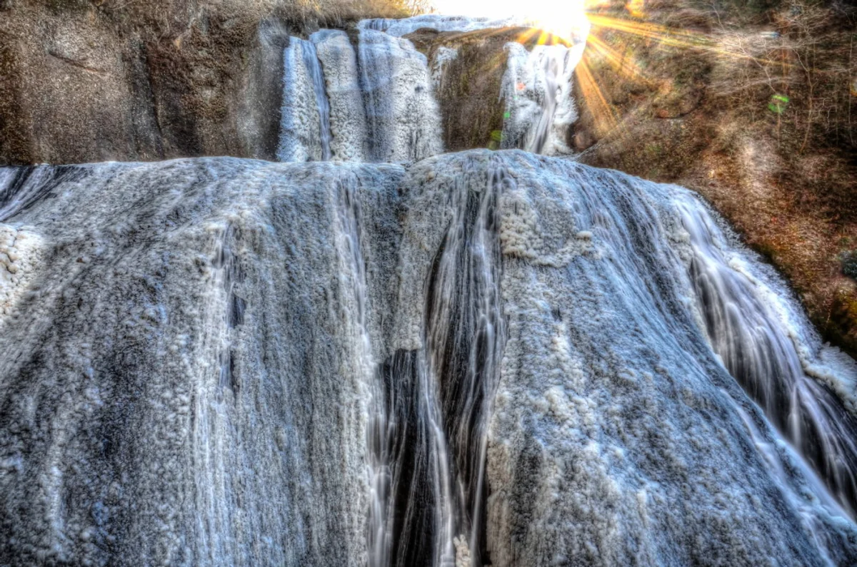 投稿写真：氷瀑　袋田の滝