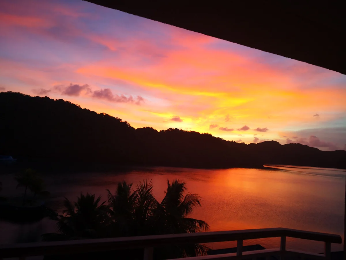 投稿写真：パラオ 朝焼け