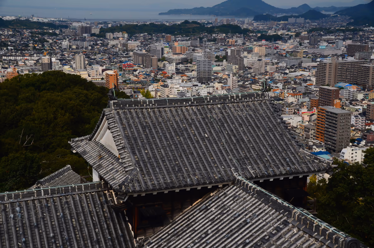 投稿写真：松山城天守閣より