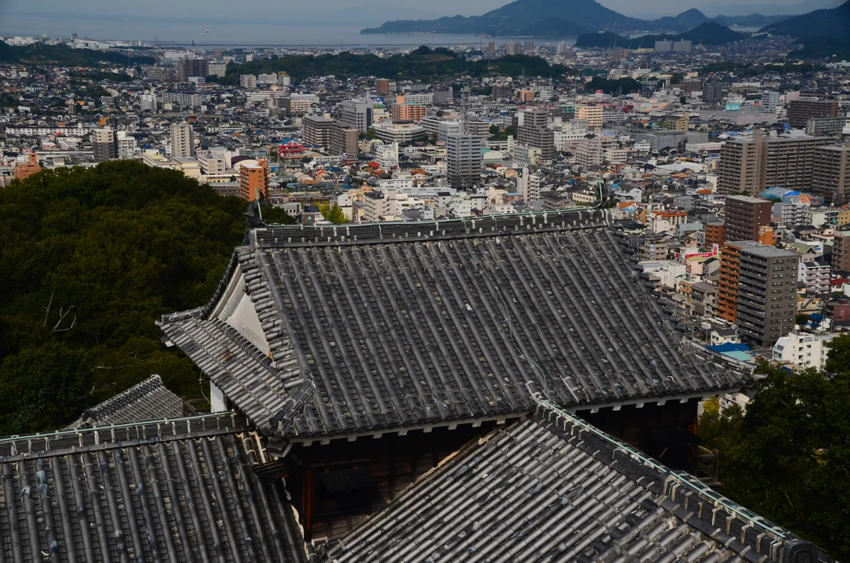 投稿写真：松山城天守閣より