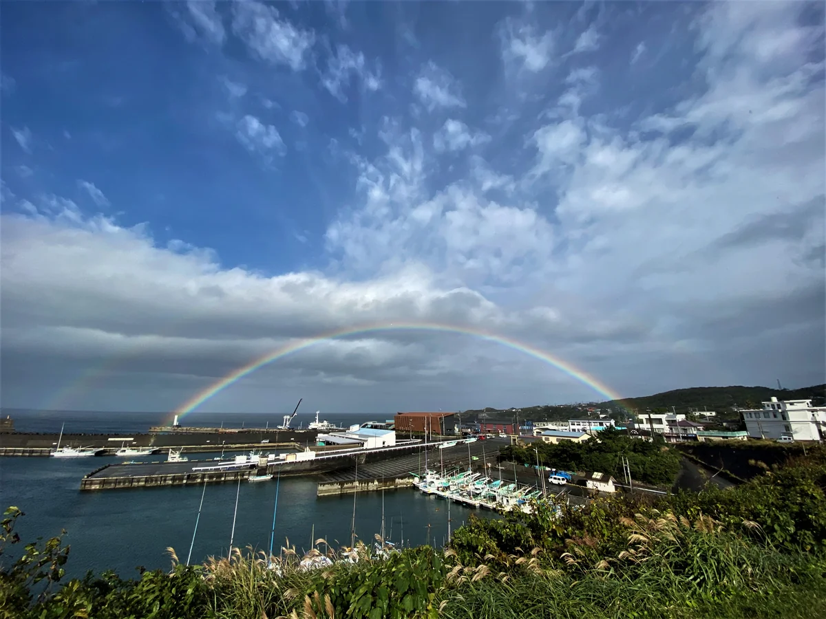 投稿写真：朝の虹