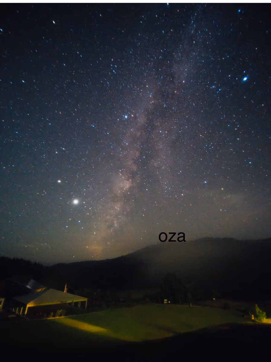 投稿写真：流星群の中の天の川