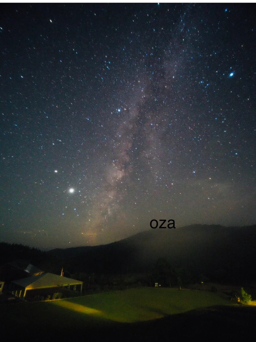 投稿写真：流星群の中の天の川