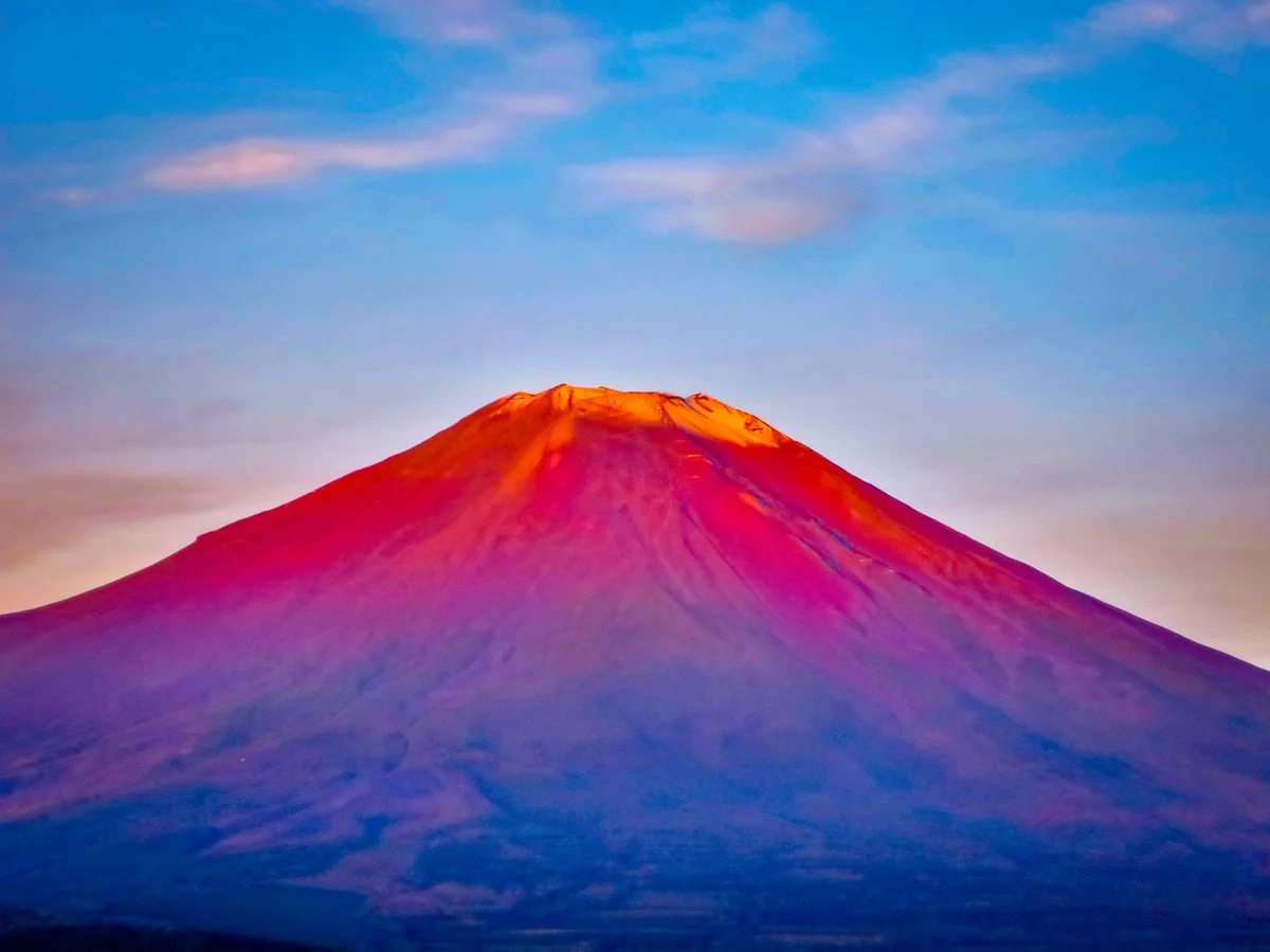 投稿写真：初紅富士&赤富士