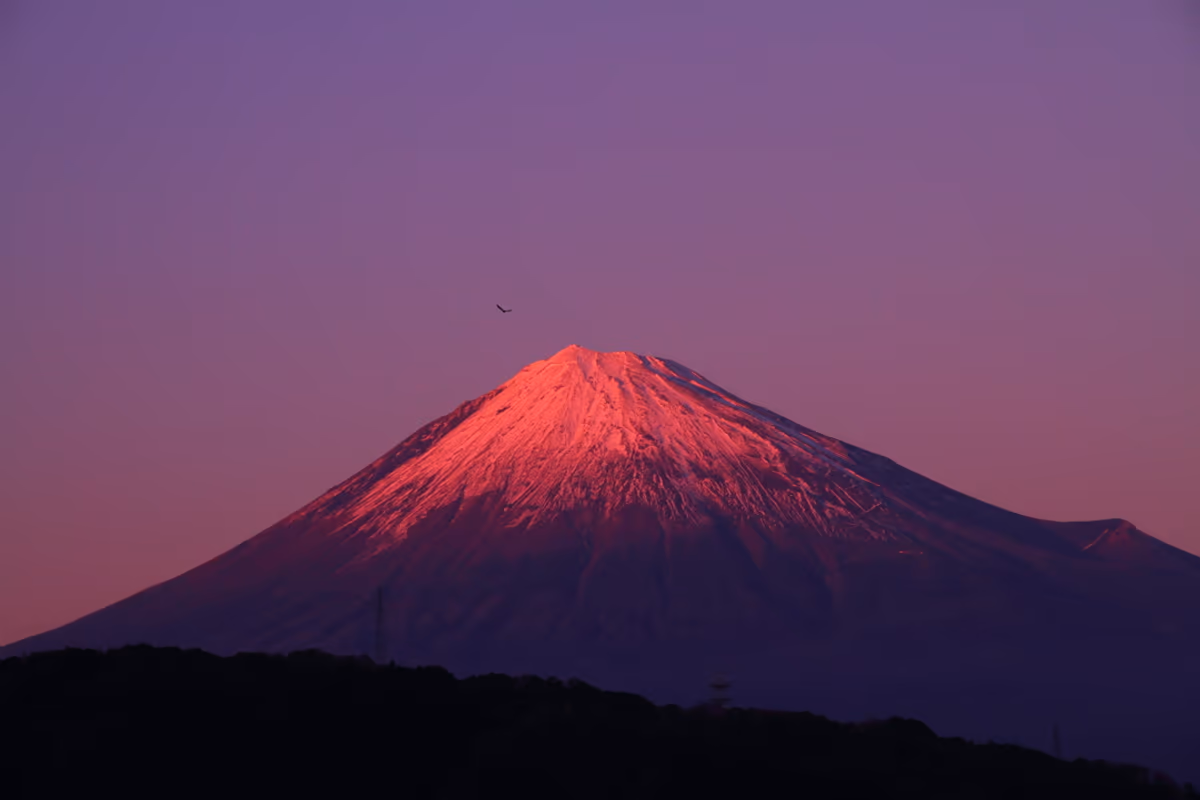 投稿写真：赤富士
