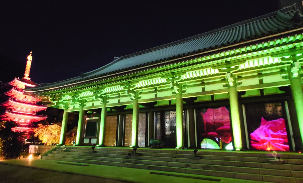 投稿写真：博多旧市街ライトアップウォーク　東長寺