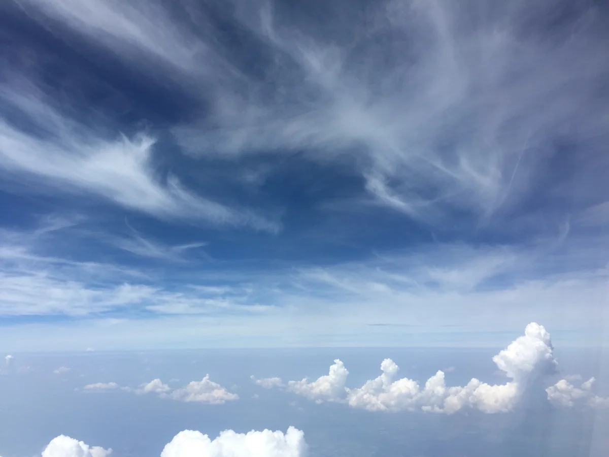 投稿写真：空に雲
