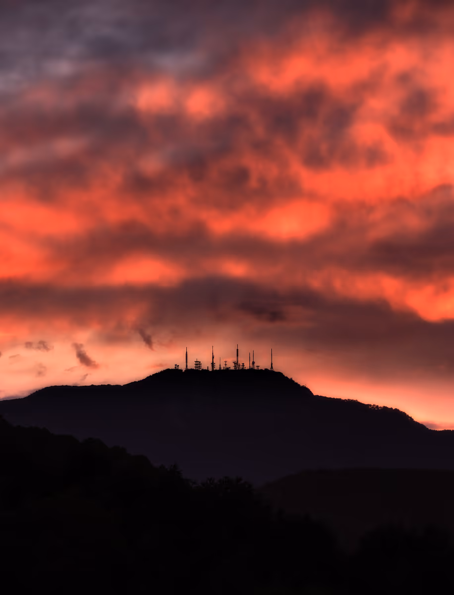 投稿写真：爆焼け空