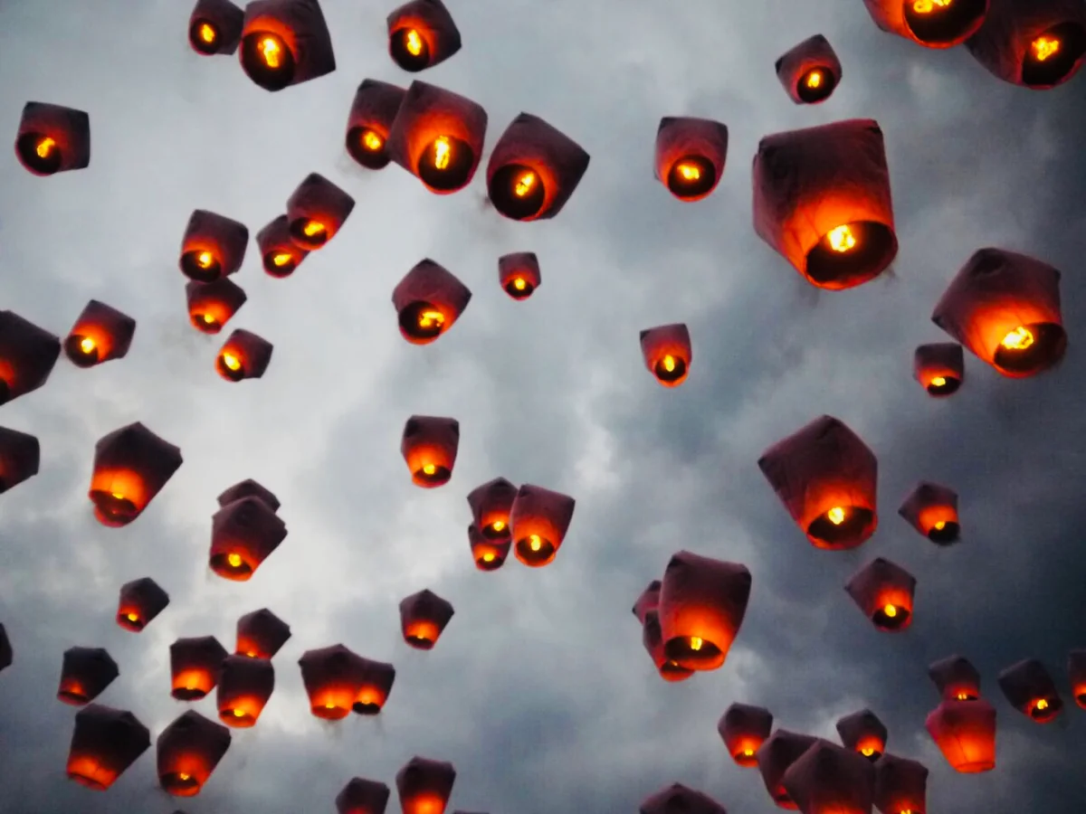 投稿写真：平渓天燈節