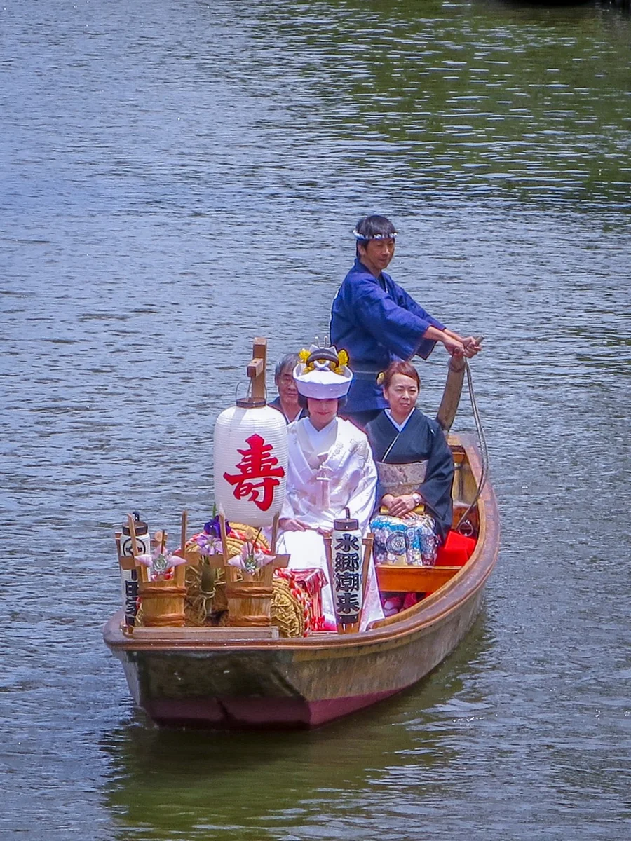 投稿写真：潮来花嫁さん~嫁入り舟