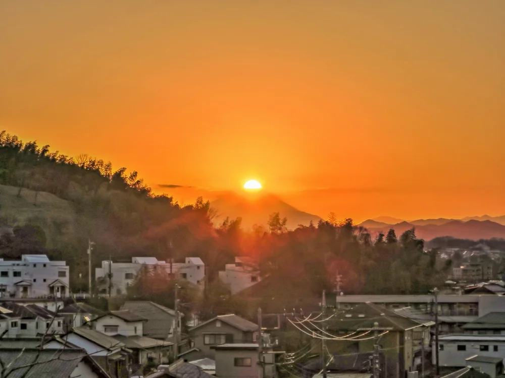 投稿写真：ダイヤモンド富士