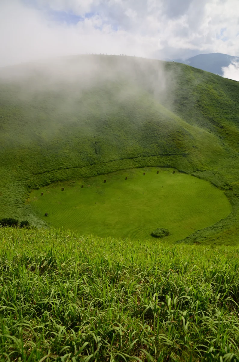 投稿写真：大室山火口