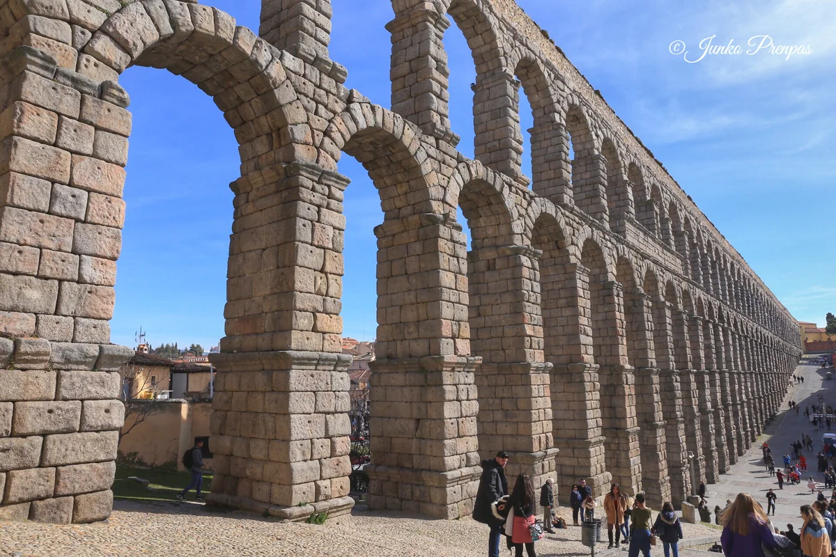 投稿写真：世界遺産 セゴビアのローマ水道橋
