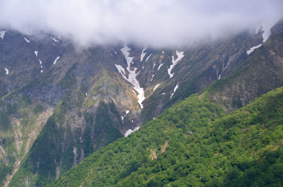 投稿写真：谷川岳　残雪
