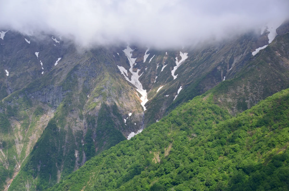 投稿写真：谷川岳　残雪