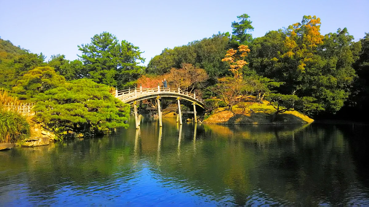 投稿写真：栗林公園の紅葉、高松