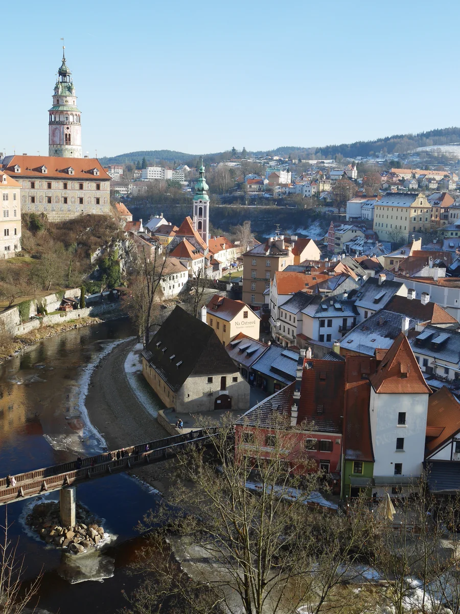 投稿写真：チェスキークルムロフの年明け