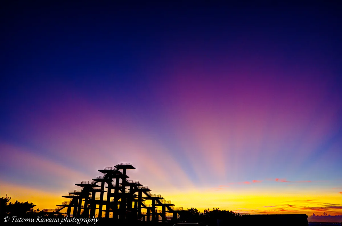 投稿写真：黄昏の岬に輝けし、天女の光の如く、 我は心奪われしかも♬