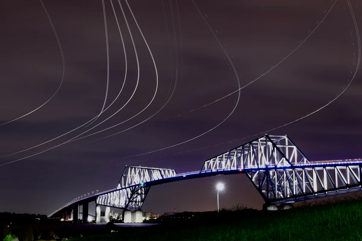 投稿写真：空の道