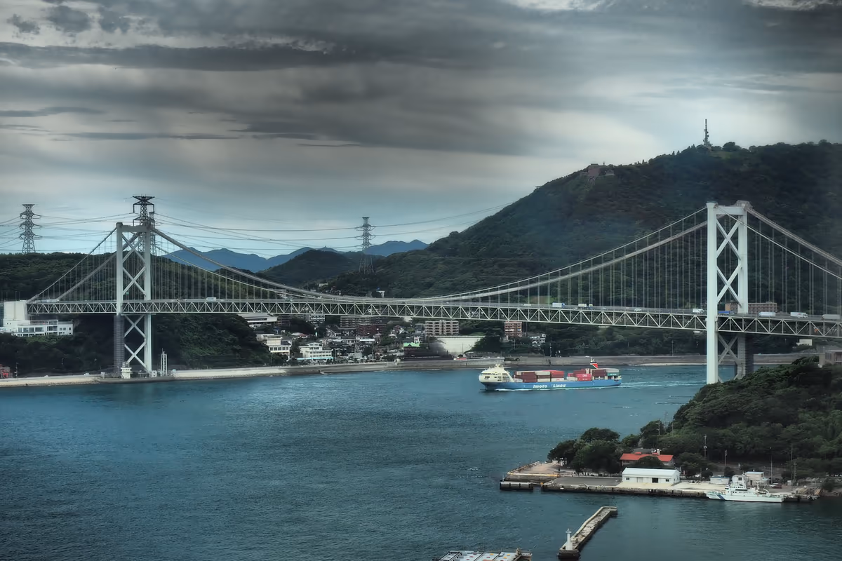 投稿写真：関門海峡大橋