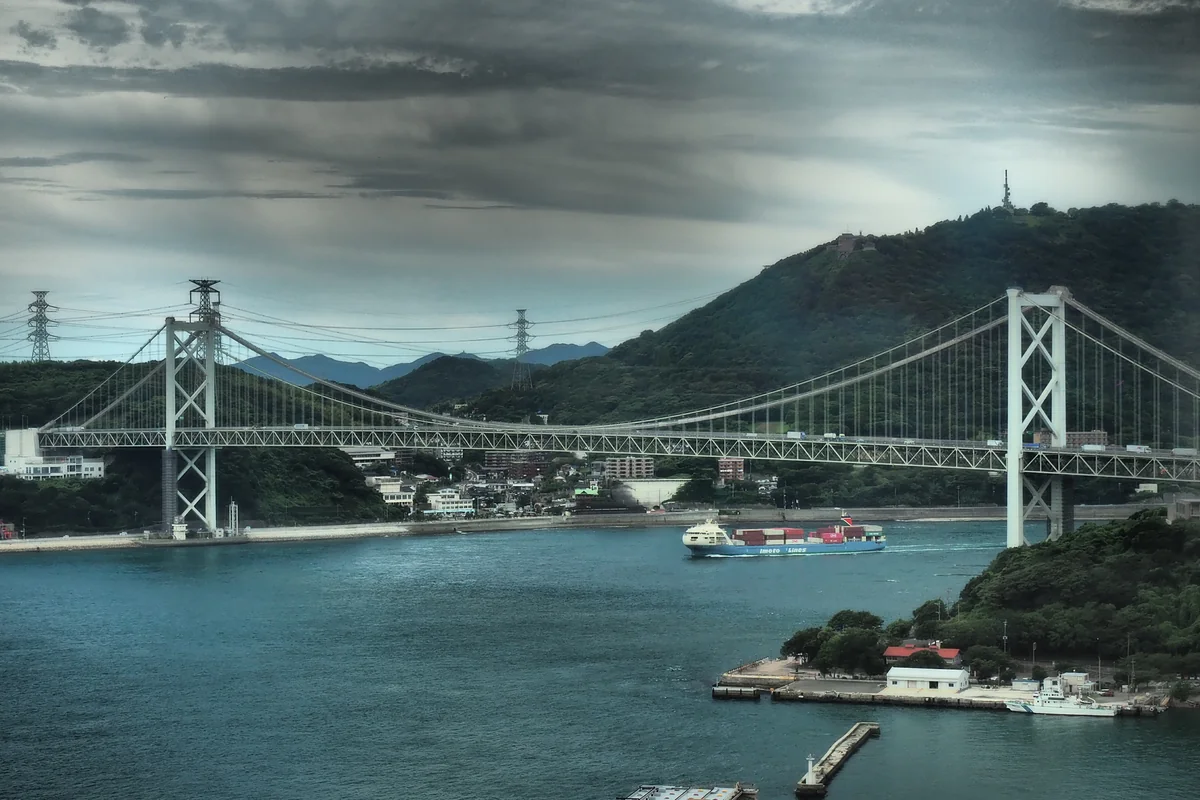 投稿写真：関門海峡大橋