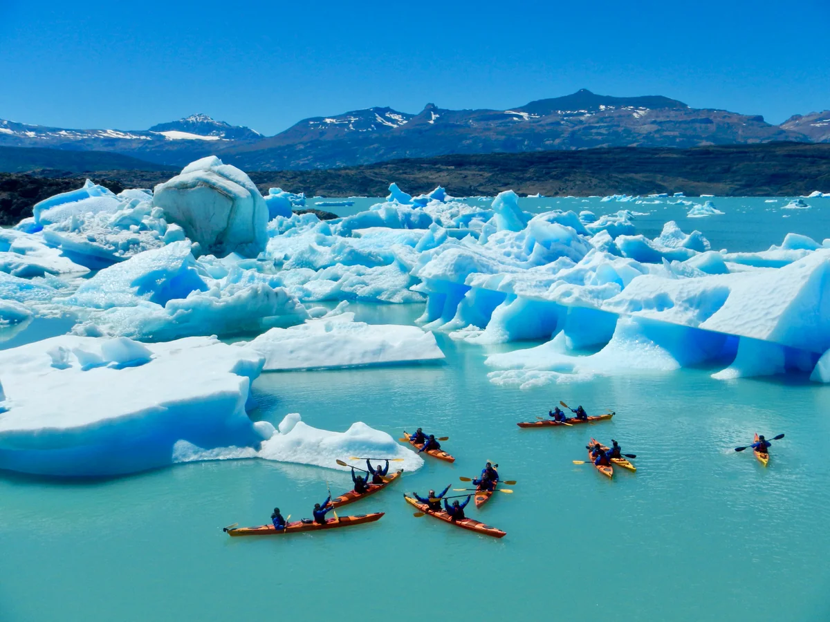 投稿写真：ウプサラ氷河カヤック