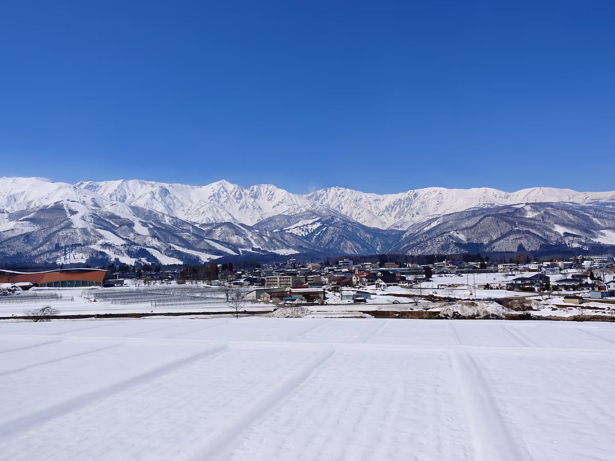 投稿写真：春の白馬連峰
