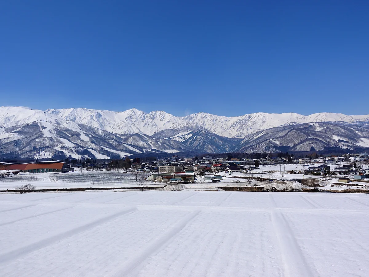 投稿写真：春の白馬連峰