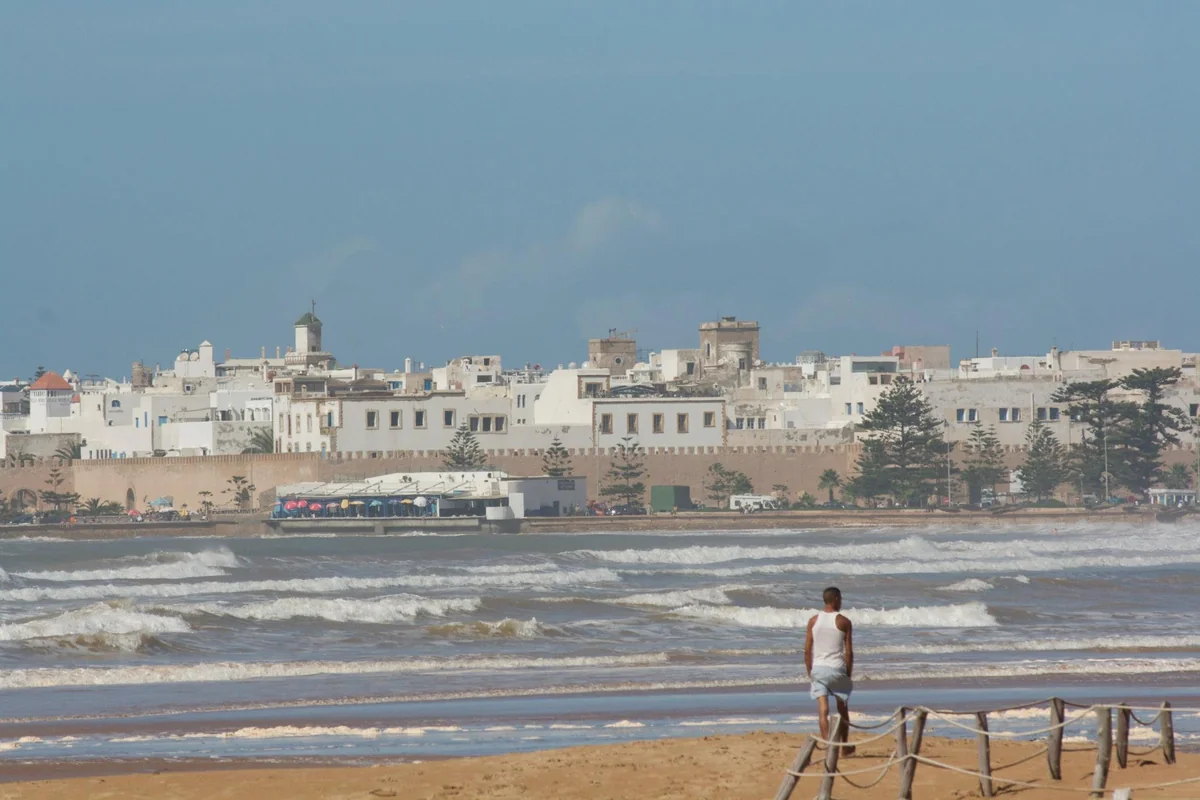 投稿写真：大西洋とエッサウィラの旧市街