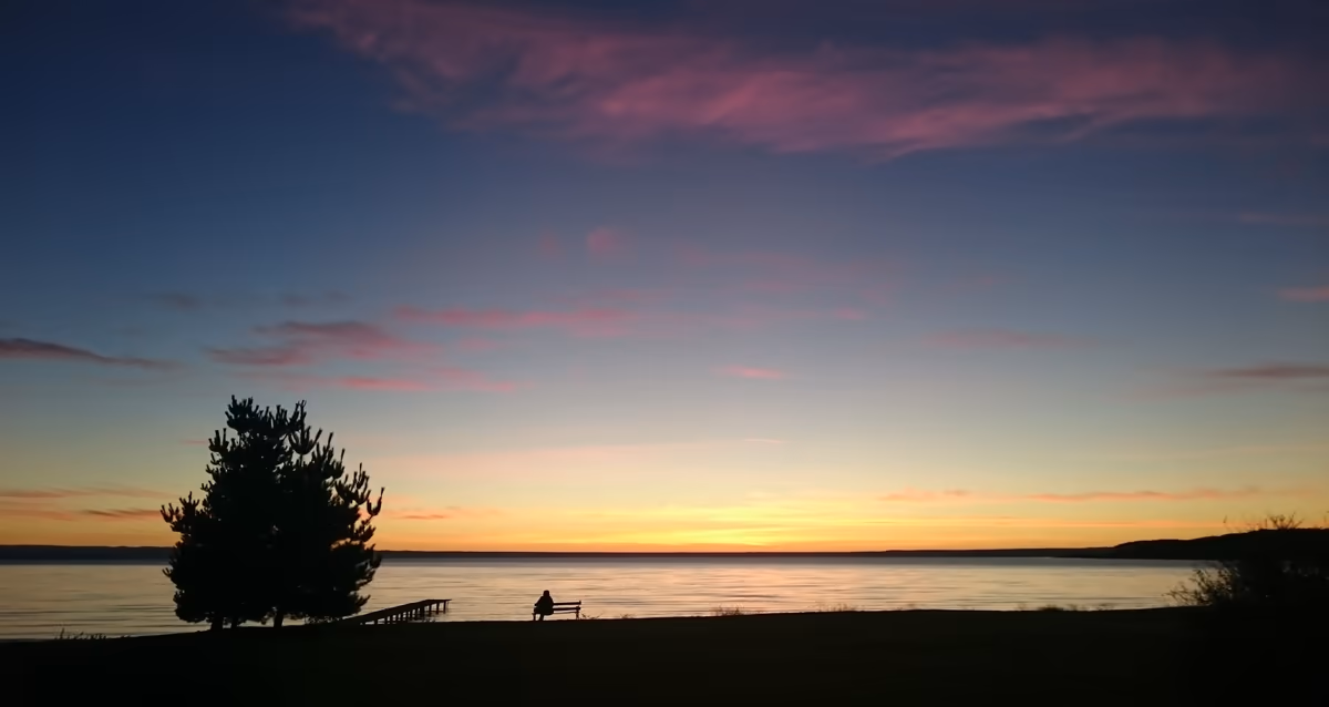 投稿写真：LAGO BUENOS AIRESの夜明け