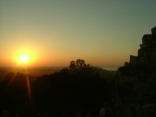 投稿：アンコールワットの夕日
