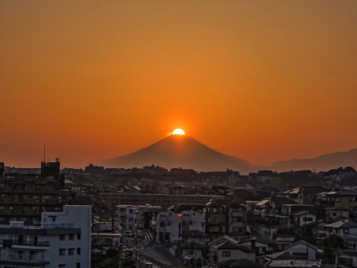 投稿写真：ダイヤモンド富士