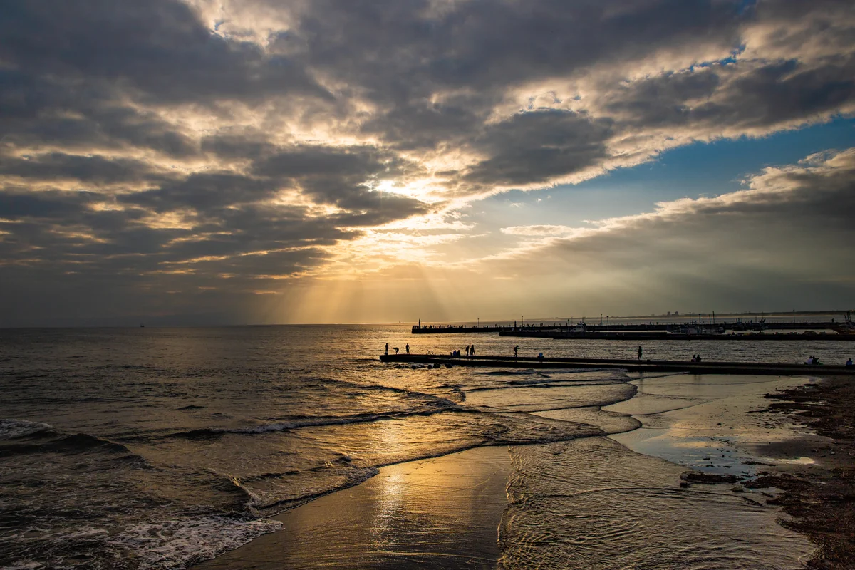投稿写真：江の島の夕暮れ