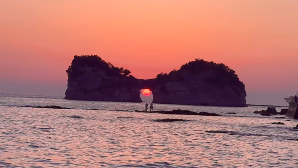投稿：年に2回だけ見る事が出来る絶景