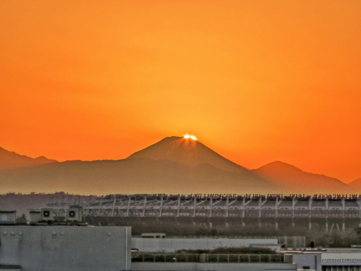 投稿写真：キャッツアイダイヤモンド富士