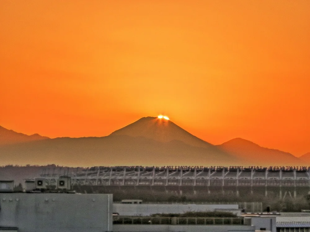 投稿写真：キャッツアイダイヤモンド富士