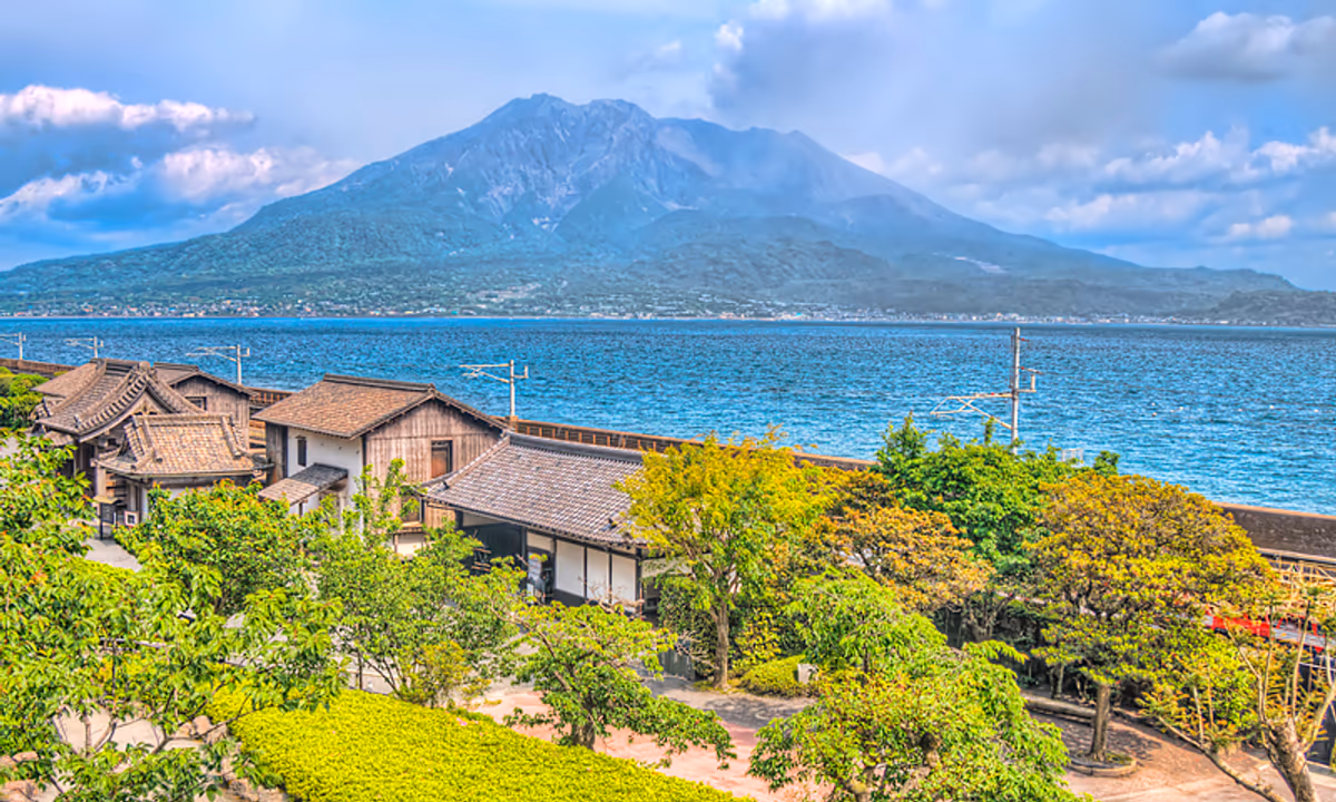 投稿写真：桜島を臨む