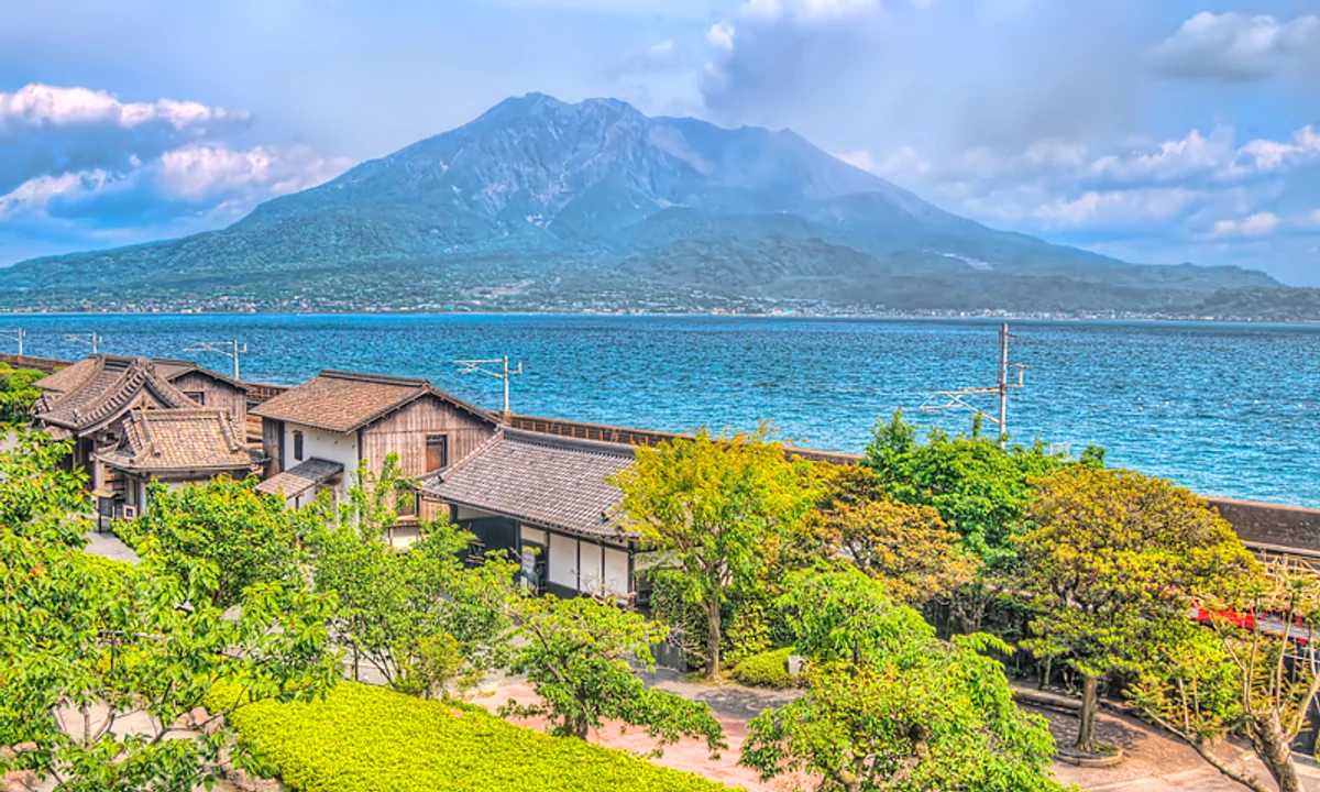 投稿写真：桜島を臨む
