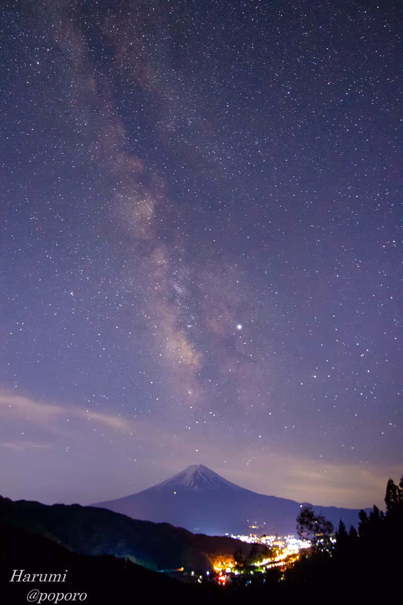 投稿写真：街に降る星の川