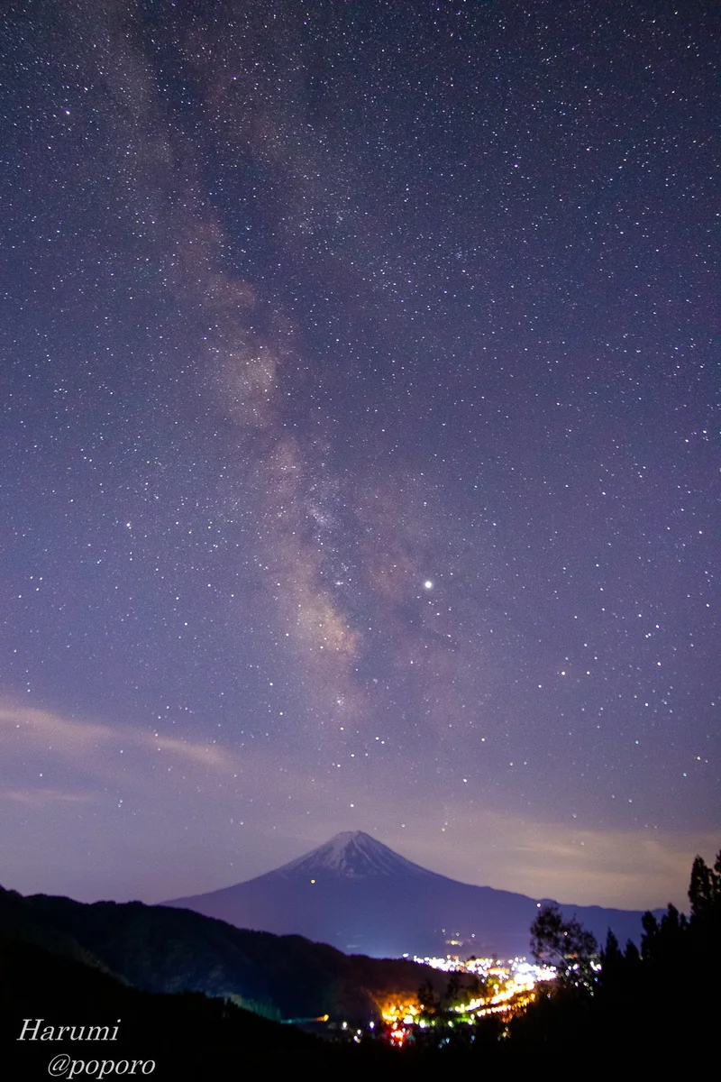 投稿写真：街に降る星の川
