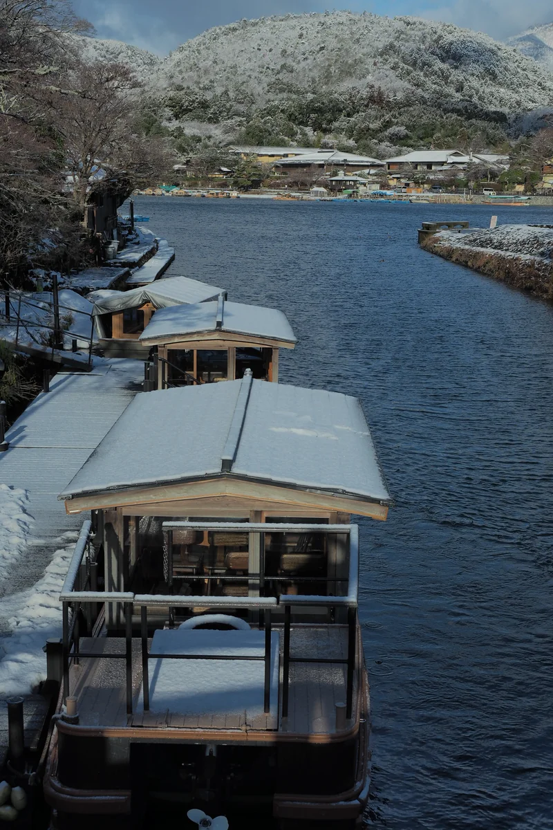 投稿写真：嵐山　雪の風景