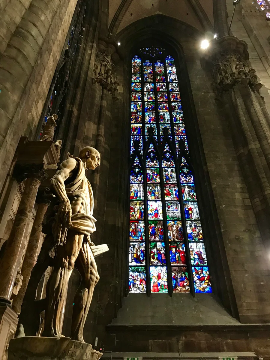 投稿写真：聖バルトロメオ像