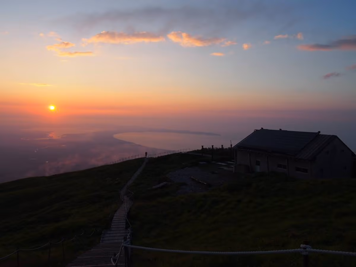 投稿写真：大山　夕日