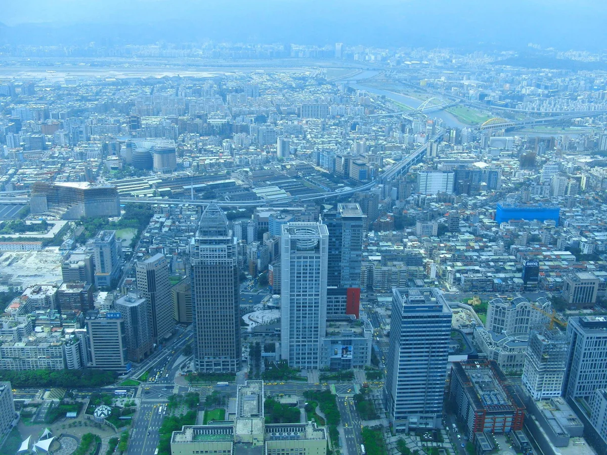 投稿写真：台北101からの街並み