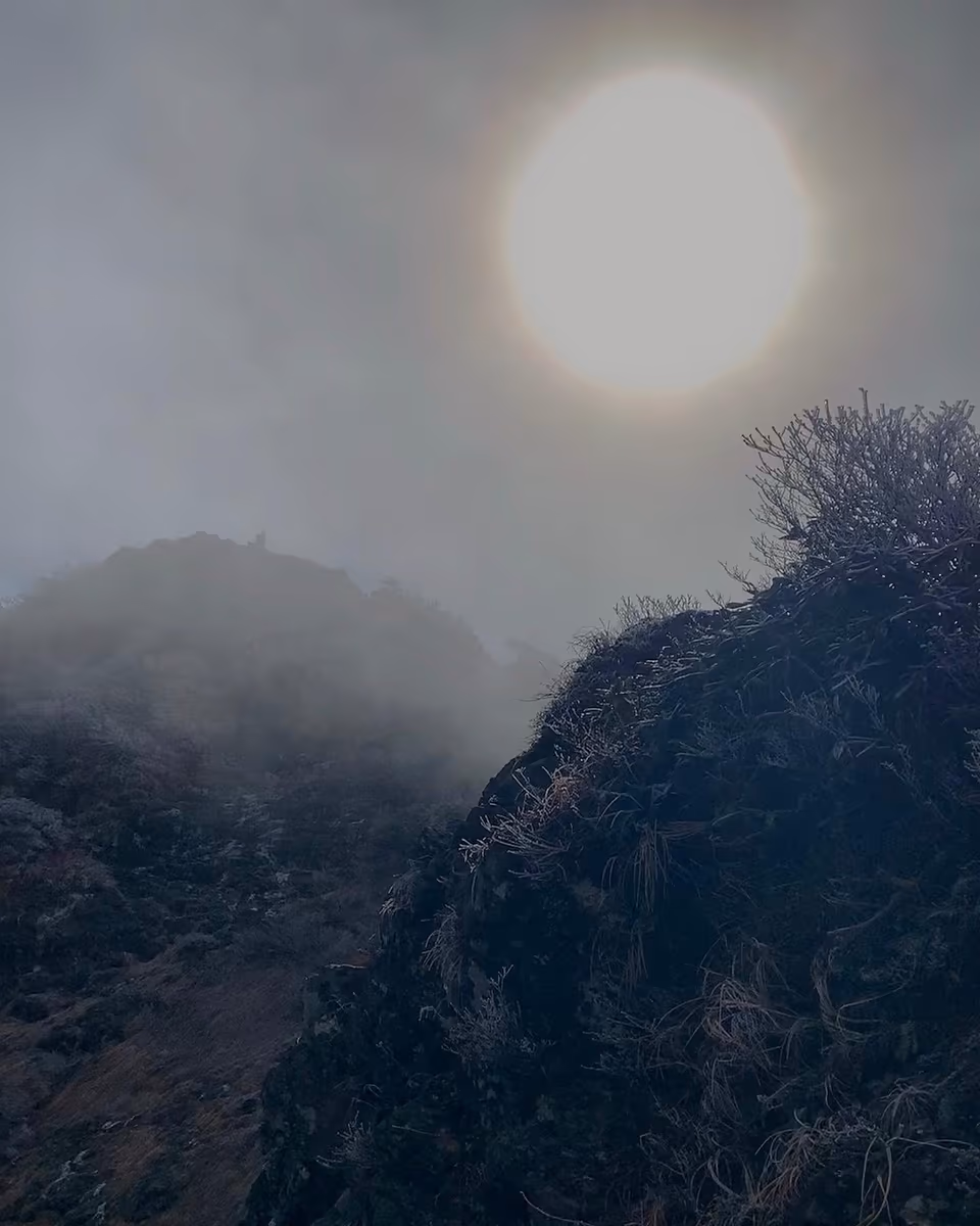 投稿写真：霧の谷川岳